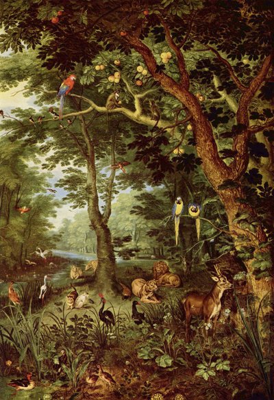 Paradise by Jan the Elder Brueghel